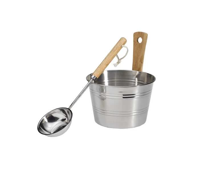 Sauna Set Edelstahl